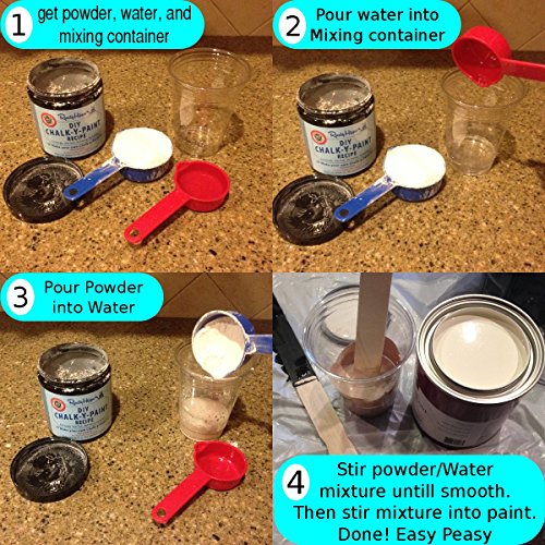 DIY Chalk Paint Powder Make Your own Chalk Paint in Any Color! mix