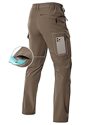 Moosehill Men's Hiking Cargo Pants Lightweight