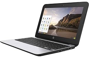 HP ChromeBook 11 G4 EE: 11.6-inch (1366x768) | Intel Celeron N2840 2.16GHz | 16GB eMMC SSD | 4GB RAM | Chrome OS - Black (Ren