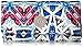 Kipling New Teddi Printed Wallet Wallet, Brightside Sky, One Size