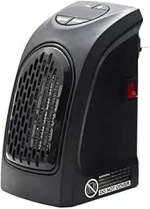 Mini casa eléctrica portátil, práctico calentador de aire, caliente