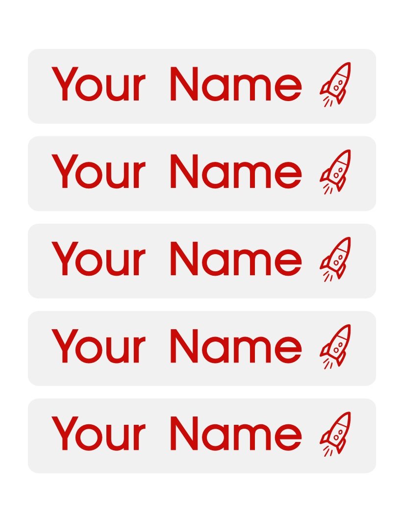 50 Iron on Clothing Labels Amazon.co.uk Kitchen & Home