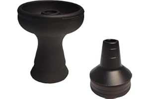 VOVCIG Hookah Bowl Set with Molasses Catcher Upgade Aluminum Molasses Catcher Premium Silicon Shisha Bowl for Smoking Hookah Accessaries