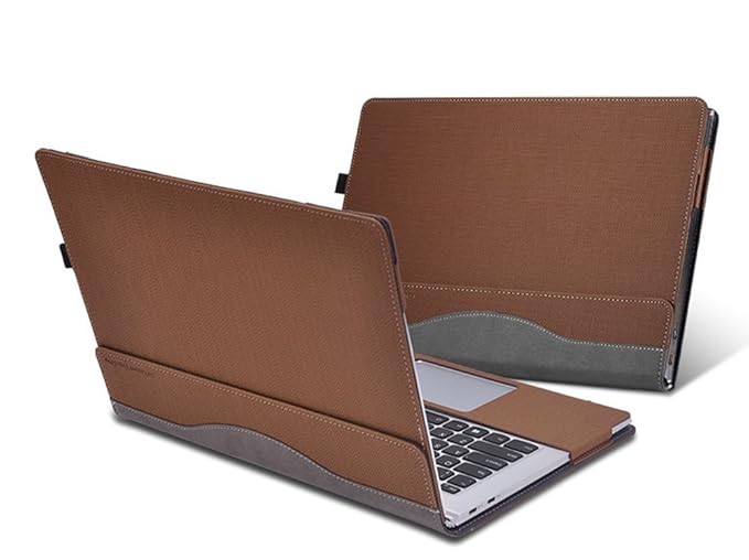 for Hp Spectre X360 13.3 Inch Case, PU Leather Folio Stand Hard Cover for Hp Spectre