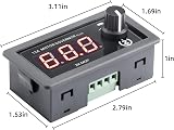 Voktta PWM DC Motor Speed Controller 5-30V 12A 360W Adjustable Speed Regulator view 2
