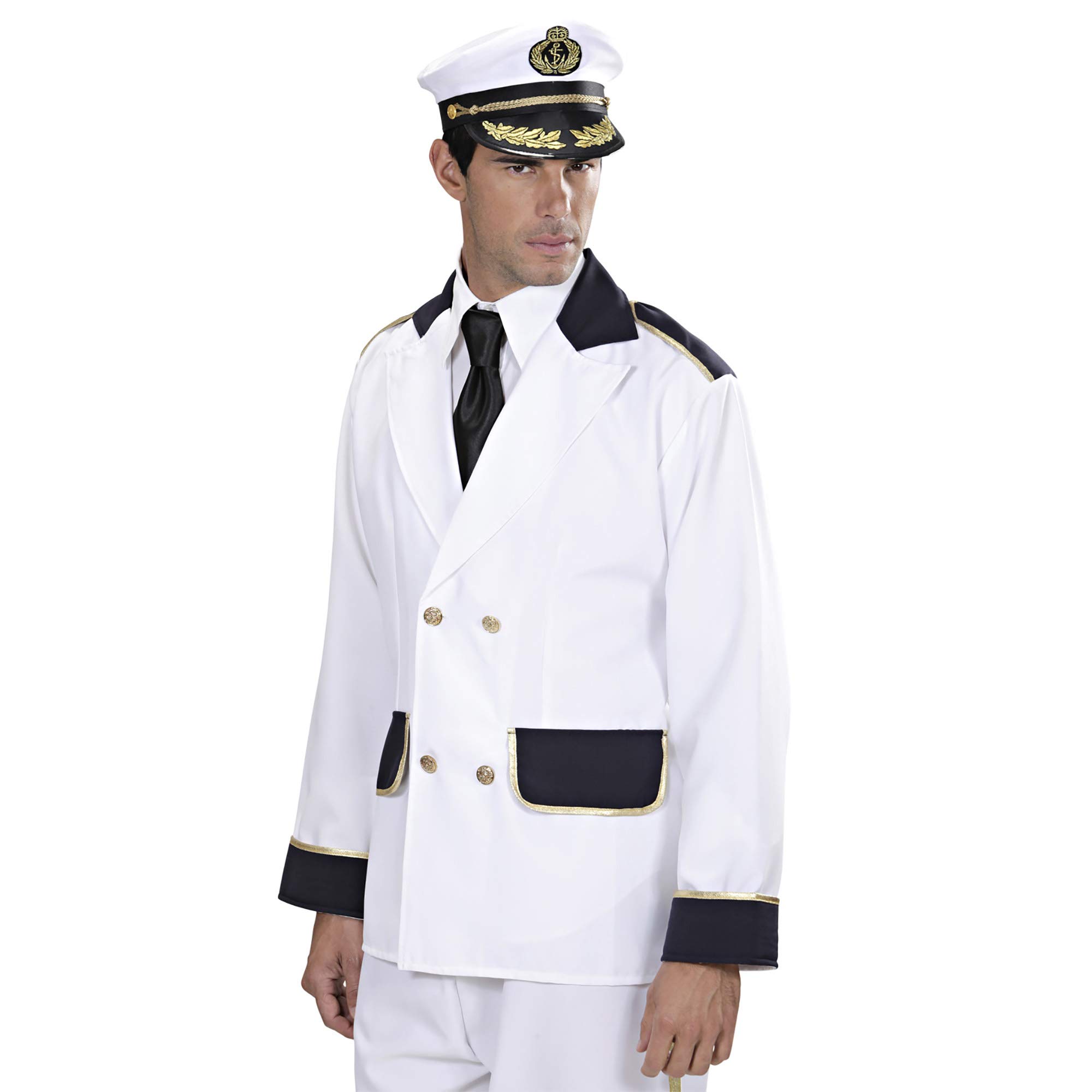 Captain Jacket Costume Medium for Sea Sailor Navy Fancy Dress