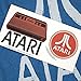 Popfunk Atari Video Game Retro Logo Vintage Gaming Console T Shirt & Stickers
