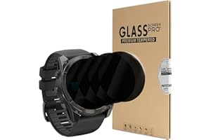Liuyuxi 3-Pack Privacy Screen Protector for Garmin Fenix 8 AMOLED 47mm, 9H Tempered Glass, Anti-Scratch, Bubble-Free.