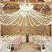 ROCKBIRDS Solar String Lights 72ft 22m 200 LED Certified by FCC and Rohs, Outdoor String Lights Waterproof IP65 Decorative Lights for Halloween, Wedding, Outdoor, Homes, Party (Warm White)