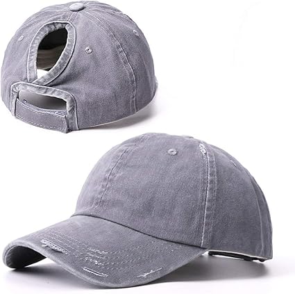 casquette trou queue de cheval