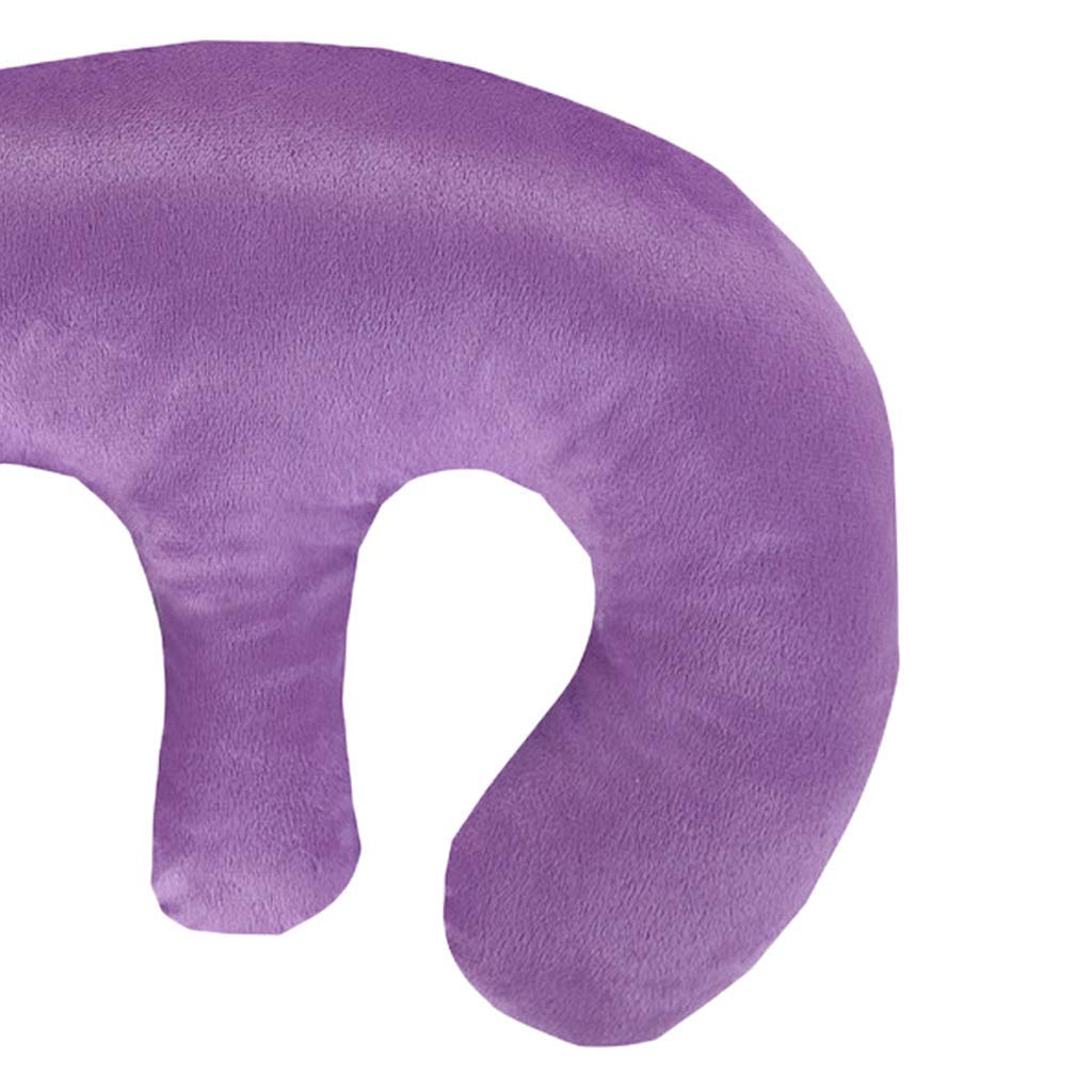 Beauty Salon Breast Pillow Feminine Bolster Breast Pillow for Massage Table, Massage Face Cradle Rest Pillow for SPA Salon, Soft Cotton Fabric - Purple : Beauty