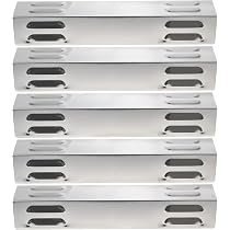 Edgemaster Edagemaster (5-Pack) Stainless Steel Heat Plate 105-13003  Replacement for Dyna-Glow DGE 530/486 Series DGB390SNP-D DGB390GNP-D Grill  Models : Amazon.ca: Everything Else