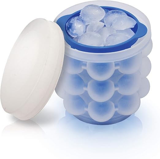 ice cube maker ball bucket
