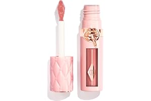 Charlotte Tilbury Big Lip Plumpgasm Lip Gloss - Gift Set Essential - Hydrating Plumper with Hyaluronic Acid & Heat + Ice Technology - Perfect for Pairing with Makeup Favorites