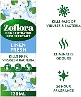 Zoflora Linen Fresh All Purpose Disinfectant 12 x 120 ml Antibacterial view 2