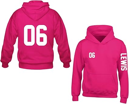 personalised boys hoodie