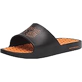 Timberland PRO Anti-Fatigue Technology Slide Sandal, Black/Orange, 6
