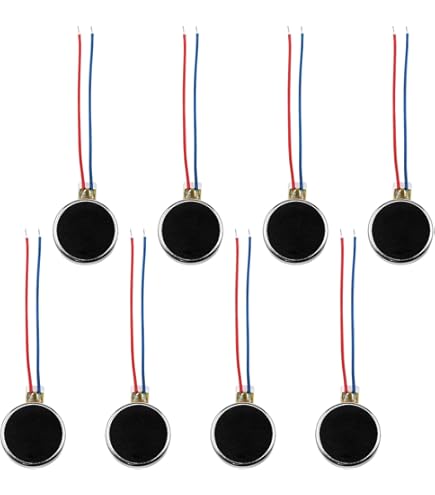 BestTong 15PCS 10mmx2mm Mini Tiny Vibration Motors 10000rpm Flat Coin  Button-Type Micro DC Vibrating Motor for Tablet Pager Mobile Cell Phone -  Amazon.com
