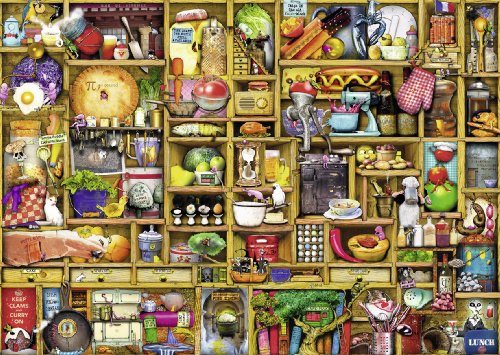 Kitchen Cupboard Jigsaw Puzzle, 1000-Piece