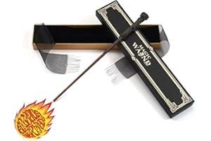 ZHAWAXI Magic Wand Toys Halloween Incendio Wands Cosplay Costume Accessories for Christmas Birthday Party Gift (Harry)