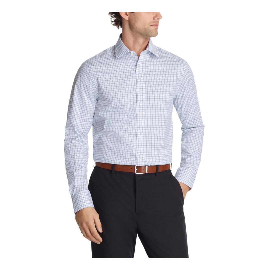 Tommy Hilfiger Men’s Dress Shirt Regular Fit Essentials