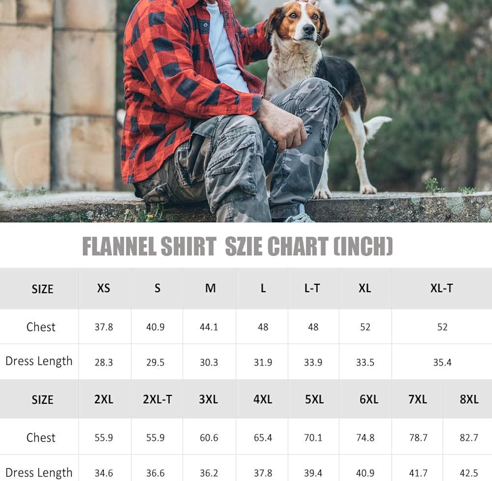 J.VER Men's Flannel Plaid Shirts Long Sleeve Regular Fit Button Down Casual Shirt for Boys: Clothing