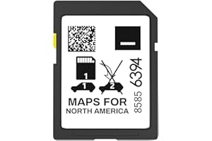 2025 Release GPS Navigation SD Card Compatible with GMC Chevry Cadilla Buick,Silverado, Equinox and More Navi System,USA Cana
