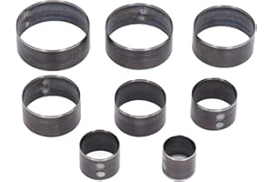 Cunyuer Leather Cutting Dies, Leather Circle Cutter Tool Set, 8 PCS 25-60mm Round Hollow Punch Set, Leather Cutting Dies Alloy Steel for DIY Leather Craft