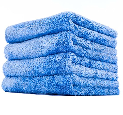 The Rag Company – Eagle Edgeless 500 – Professional Korean 70/30 Blend Super Plush Microfiber Detailing Towels, 500GSM…