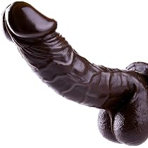Amazon.com: MAKEBETT 10 Inch Realistic Big Black Dildo Sex Toy ...