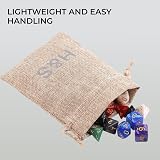 H&S 42 Pcs 7-Sided DND Dice Set 6 Colors Eco Acrylic D20 D6 D4 D8 D10 view 7
