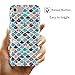 DOUJIAZ iPhone 6 Plus Case,iPhone 6s Plus Case,Flashing Mermaid Scale Pattern Hybrid Hard Back Soft TPU Raised Edge Ultra-Thin Shock Absorption Protective Case for iPhone 6 Plus/6s Plus 7 Plus 8 Plus