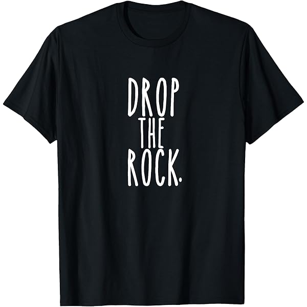 Amazon.com: Drop the Rock Sobriety Sober Life AA Recovery Long