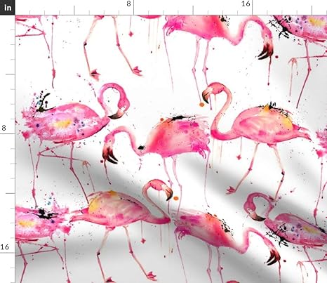 large scale print fabric by the yard