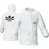 DeVilbiss DEV-803665 Reusable Lab Coat with Pullover Hood - Large