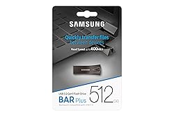 SAMSUNG BAR Plus USB 3.2 Flash Drive, 512GB USB