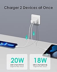 [4 Pack] USB C Charger Block Fast Charging