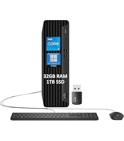 Amazon.com: HP Elite SFF 805 G9 Business Desktop PC (32GB
