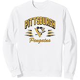Pittsburgh Penguins Retro Diamond White Officially Licensed Sweatshirt