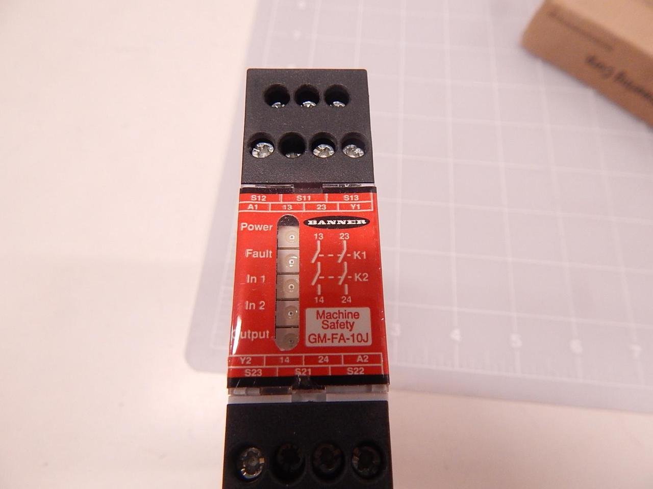 Banner Gm Fa 10j Gmfa10j 55579 Safety Relay Electronic Relays