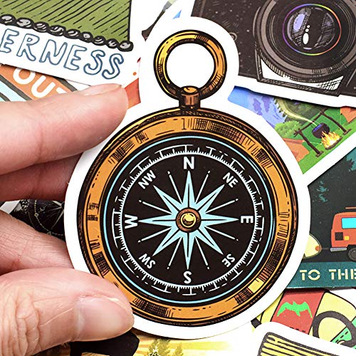 3 Honch+Wilderness+Stickers+Outdoors+Adventure