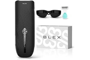 Blex Laser Hair Removal for Women and Men, IPL Hair Removal Device Effective in 2 Weeks, with Ultra-Fast 0.2s Light Emission, Comfortable and Painless, Black