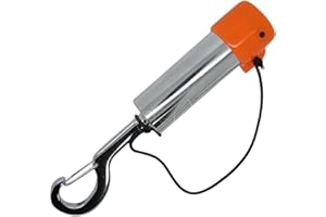 Scuba Choice Diving Safety Rattle Stick Signal Bell with Clip – Compact 4.75" Dive Alert Tool with Noise Cover, Loud Underwater Attention Grabber for Divers