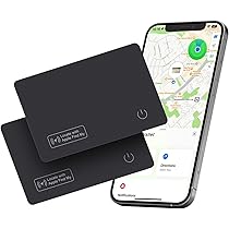 Reyke Slim Wallet Tracker Card, Tracker Tag Works with Apple Find