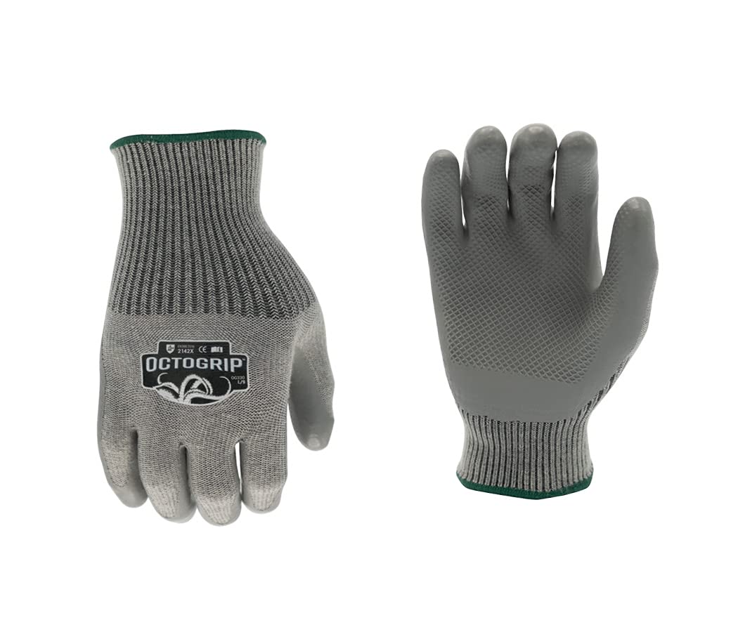 Octogrip OG330-XL Heavy Duty Series 13 Gauge Poly/Cotton Blend OctoGrip™ Latex Palm