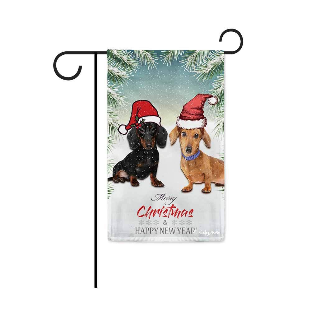 Best Dachshund Garden Flag
