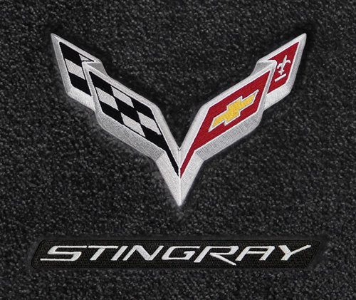 60 Off 14 17コルベットc7 Convertibleジェットブラックトランクマット Crossed Flags Stingrayロゴb00kcrzr86 超歓迎 90a3acu P1ai