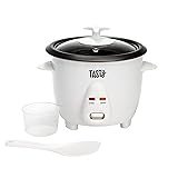 Tasty Mini Rice Cooker with Removable Nonstick Bowl