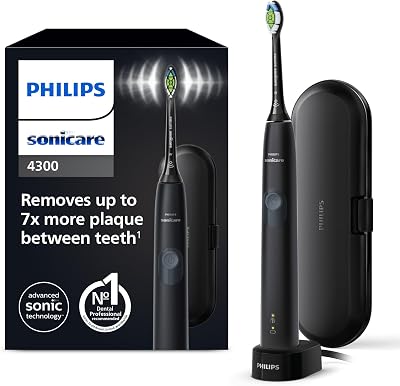 Philips Sonicare ProtectiveClean 4300 Electric Toothbrush HX6800/87 Black