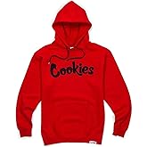 COOKIES Original Logo V2 Men's Pullover Hoodie – Soft Fleece Hoodies for Men's Casual Wear – Warm & Comfortable Casual Outfit